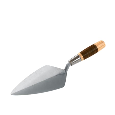 Bon Tool Bon 72-515 Brick Trowel Forged 9" Narrow London Leather Handle 72-515